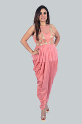 Indowestern Dhoti Style